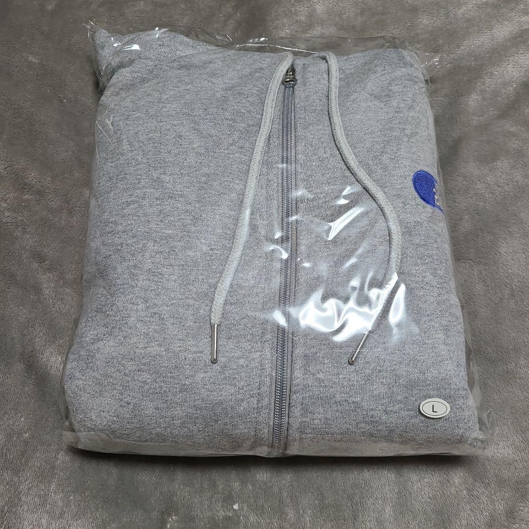 SUPER JUNIOR フーディー ジップアップパーカー　Lサイズ