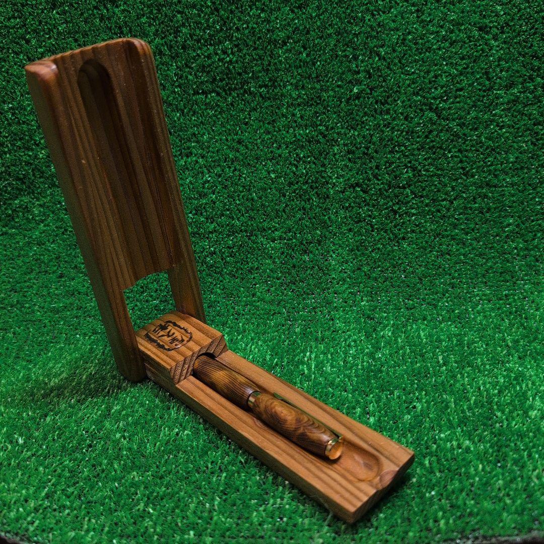 屋久杉ボールペンと専用ケース（屋久杉）