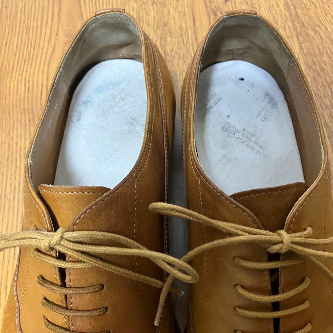 メゾンマルタンマルジェラ　レザー ストレートチップ ドレスシューズ　28cm