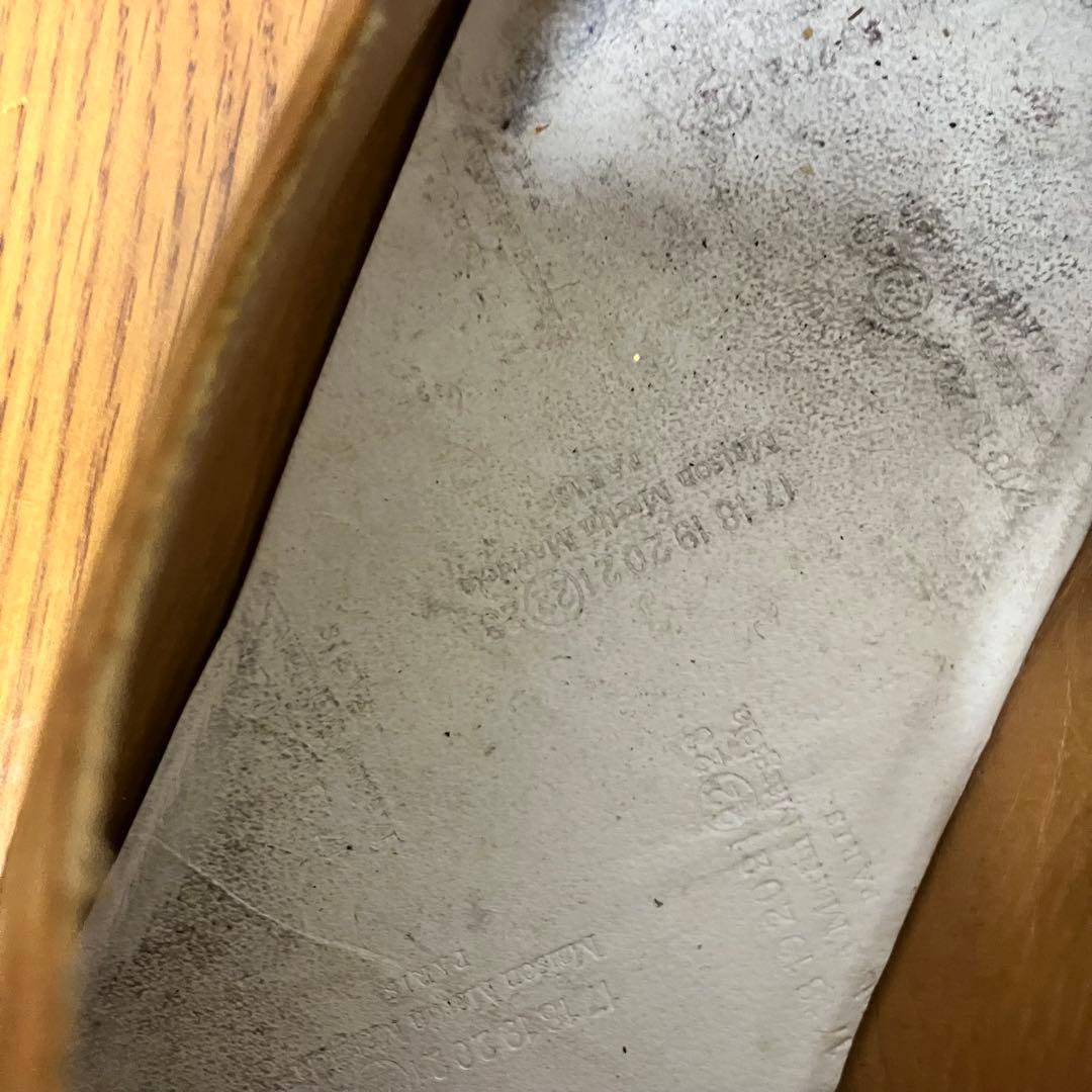 メゾンマルタンマルジェラ　レザー ストレートチップ ドレスシューズ　28cm