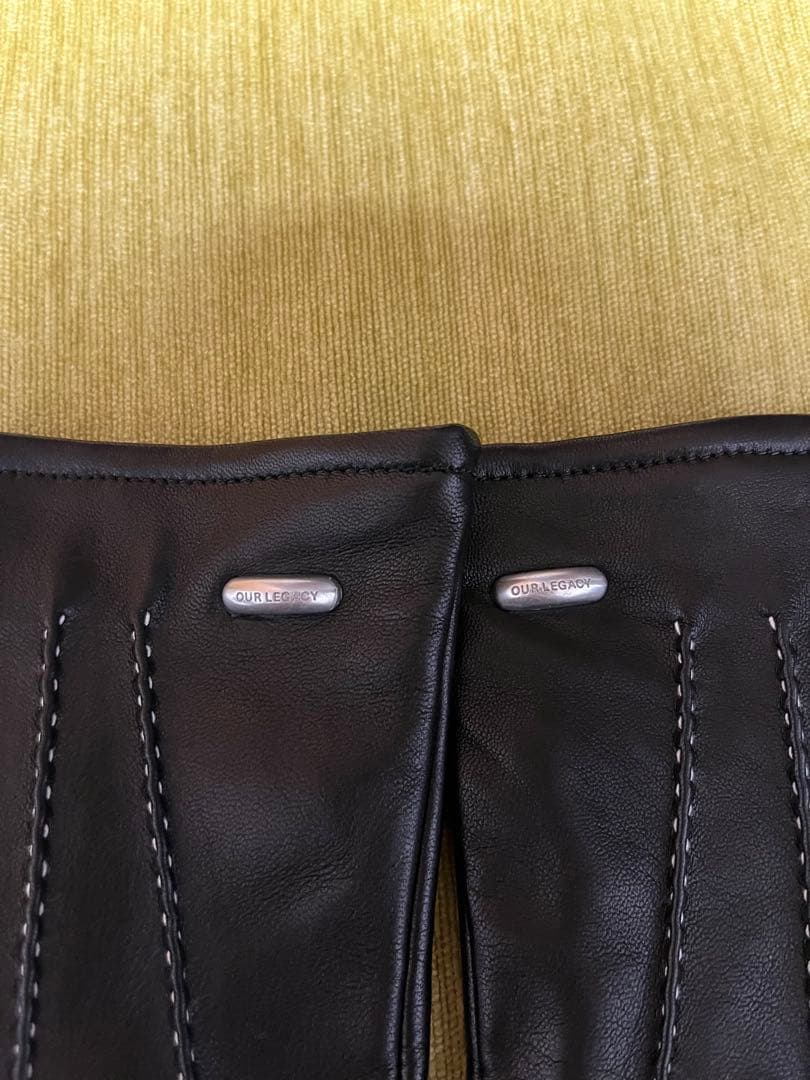 OUR LEGACY レザーグローブ M