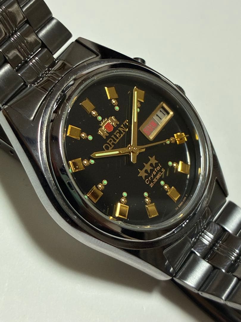 オリエント　スリースター　メンズ腕時計