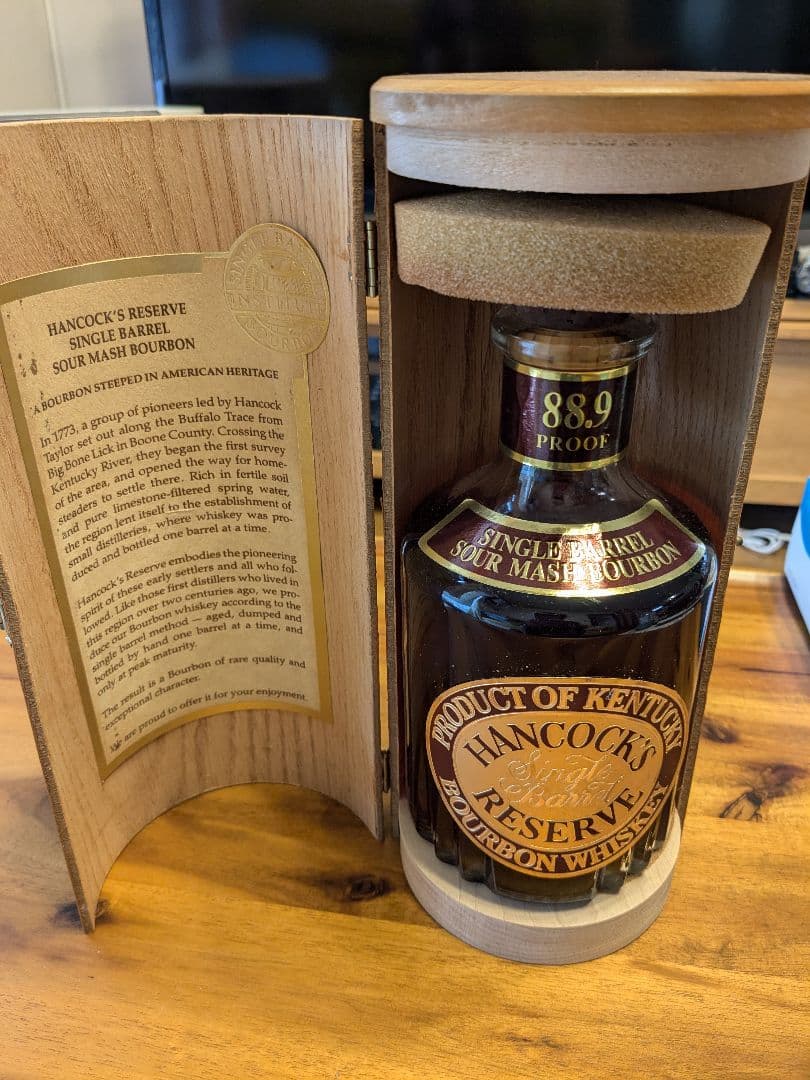 再お値下げ❗️Hancock's Reserve シングルバレルバーボン