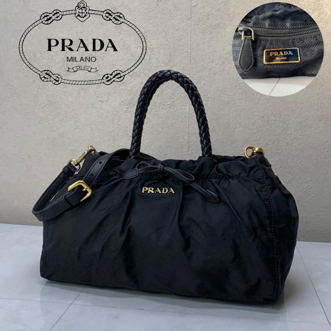 PRADA ショルダーバッグ プラダ ハンドバッグ 2way BN1631 黒