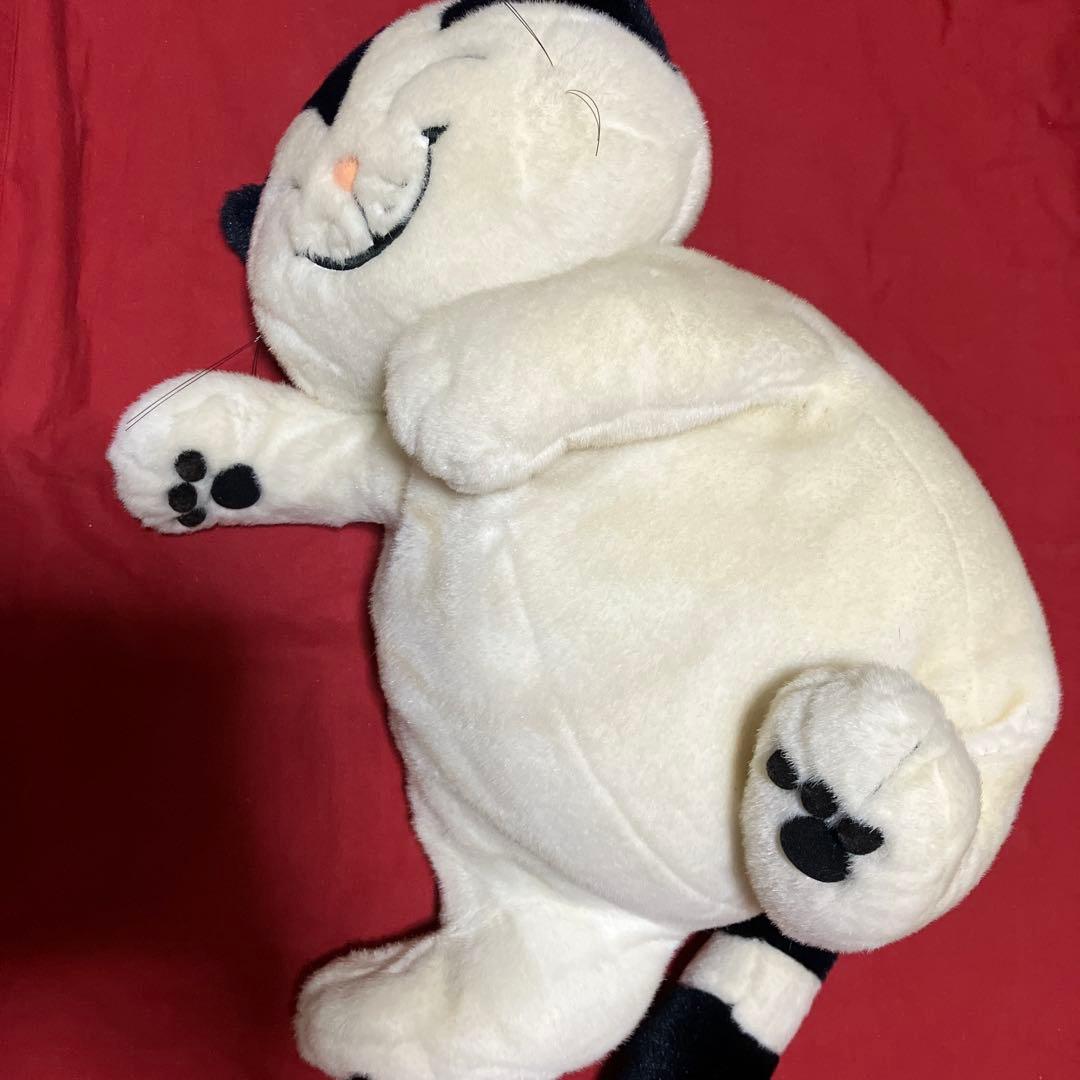 レトロぬいぐるみ　猫のヤーコプぬいぐるみ 大きめぬいぐるみ　猫ぬいぐるみ