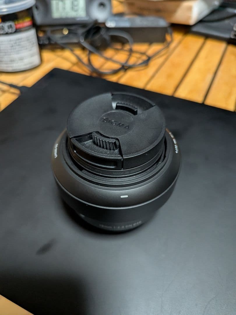 【送料込】SIGMA 19mmF2.8 EX DN マイクロフォーサーズ用レンズ