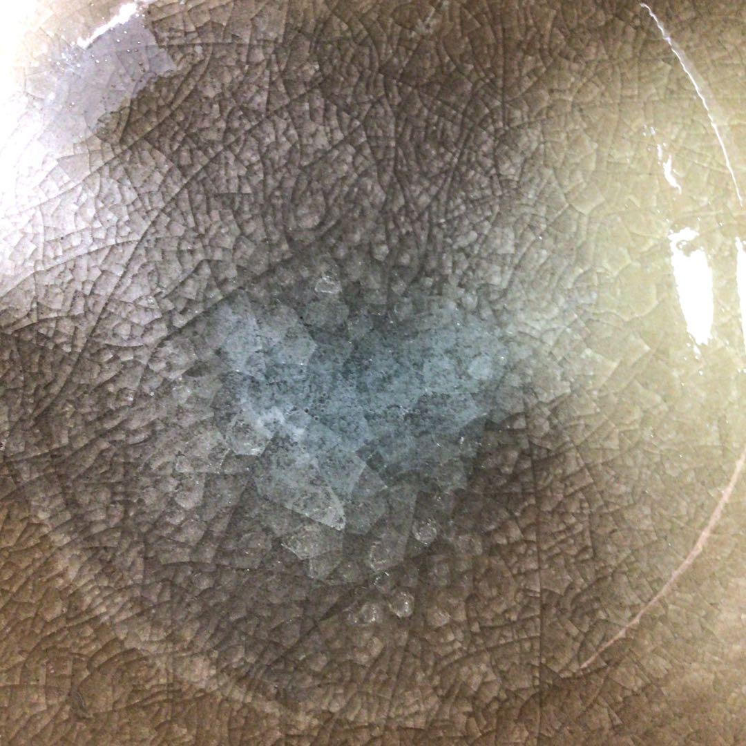 Ｐ８８９　水指　『粟田焼』『伊東陶山造』　木箱　茶道具