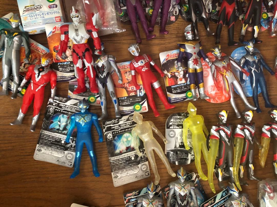 ウルトラマン　ウルトラヒーロー500 丸タグ　限定　ソフビ