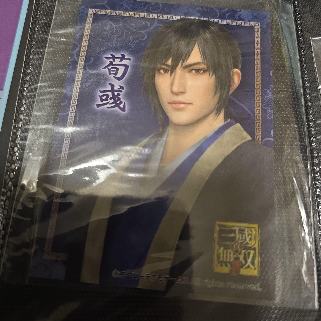 三國無双8 KTカフェ ブロマイド 缶バッジ キーホルダー ハンドタオル 荀彧