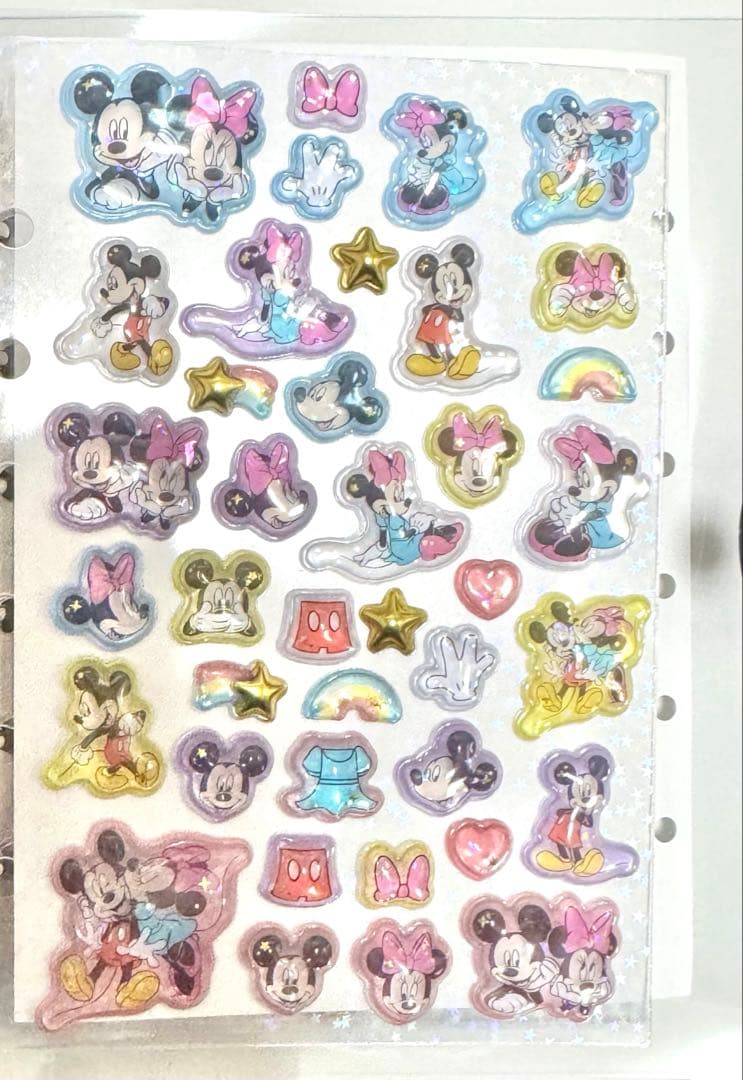 シール帳完成品　ディズニー