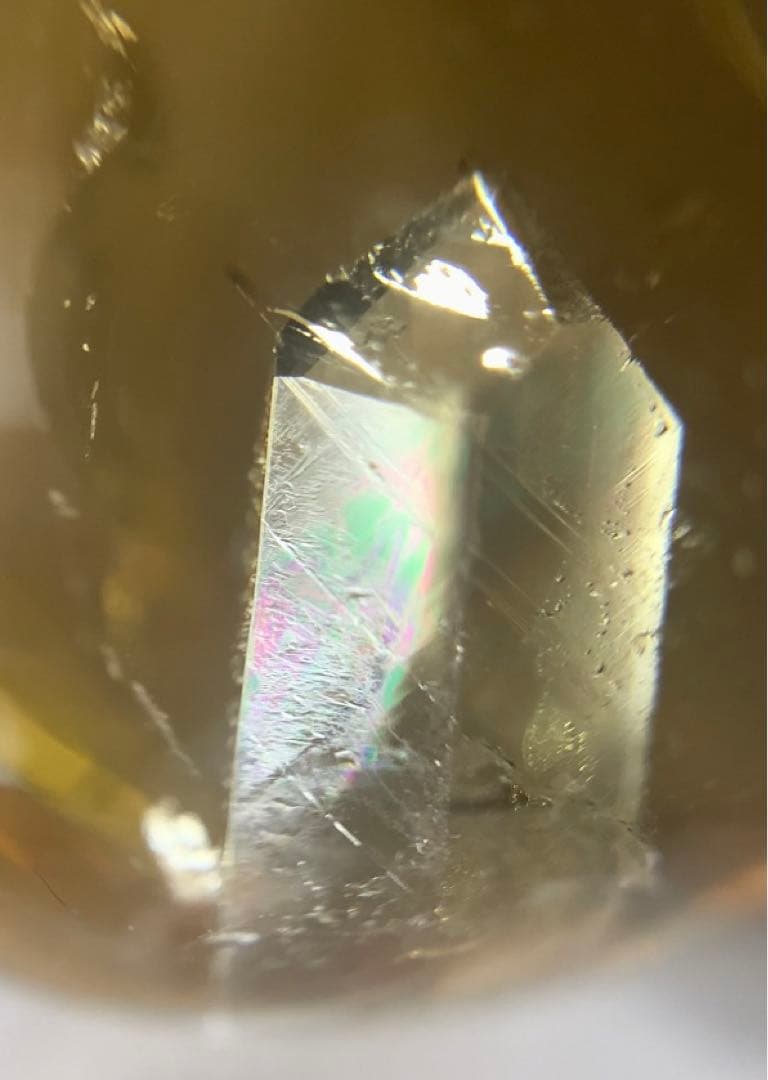 ⭐️祖師谷くん様 ⭐️ 非加熱シトリンクォーツインクォーツシトリン　ペンダントトップ