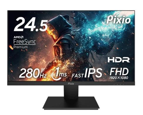 Pixio PX259Prime ゲーミングモニター24.5型 280Hz 美品