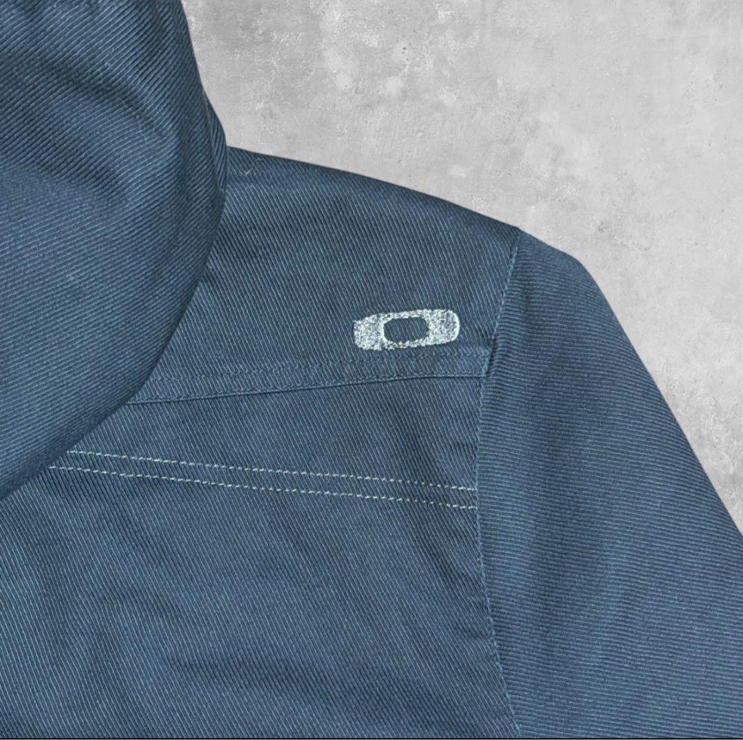 OLD OAKLEY オークリー フード付きジャケット ダック地 旧タグ