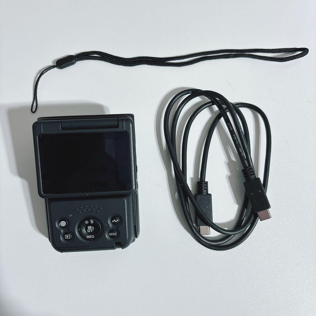 【別売りアクセサリー付き！】canon powershot v10 ブラック