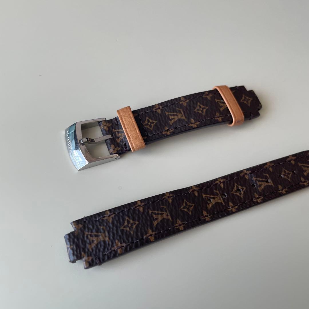 【新品同様】 ルイヴィトン 時計ベルト タンブールナノモノグラム
