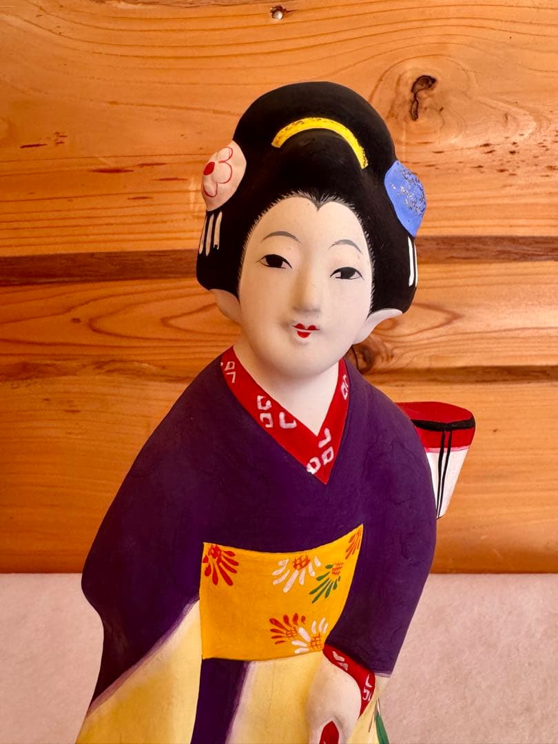 市原土人形(瑞浪土人形) 花魁 後藤久美 郷土玩具 民藝 伝統文化 芸術 岐阜