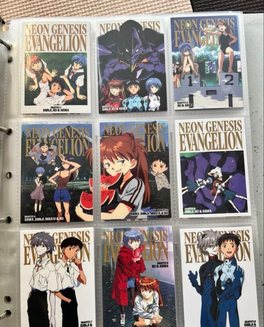 新世紀エヴァンゲリオン 公式バインダー カードダスマスターズ II