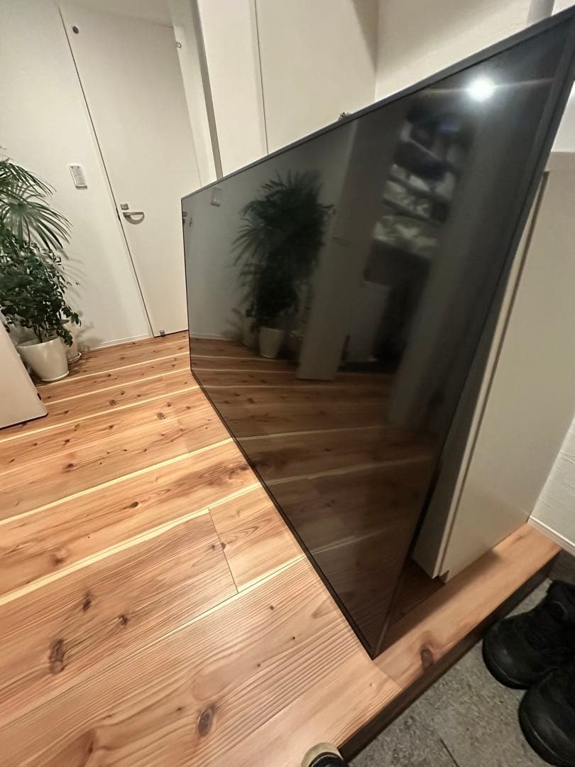 MAXZEN 液晶テレビ75インチ【ジャンク品】 取りに来れる方、現状渡し