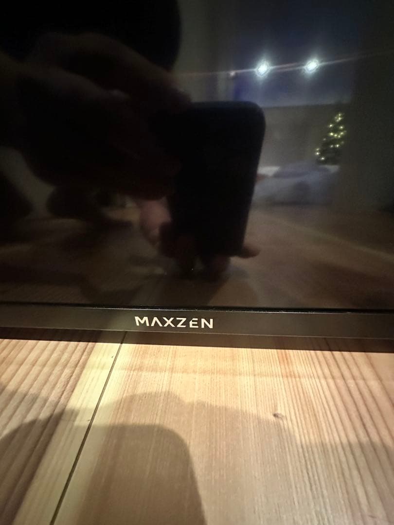 MAXZEN 液晶テレビ75インチ【ジャンク品】 取りに来れる方、現状渡し