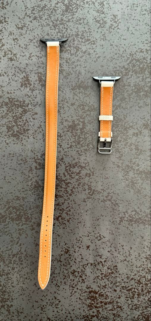 Apple Watch エルメス ホワイト 二重