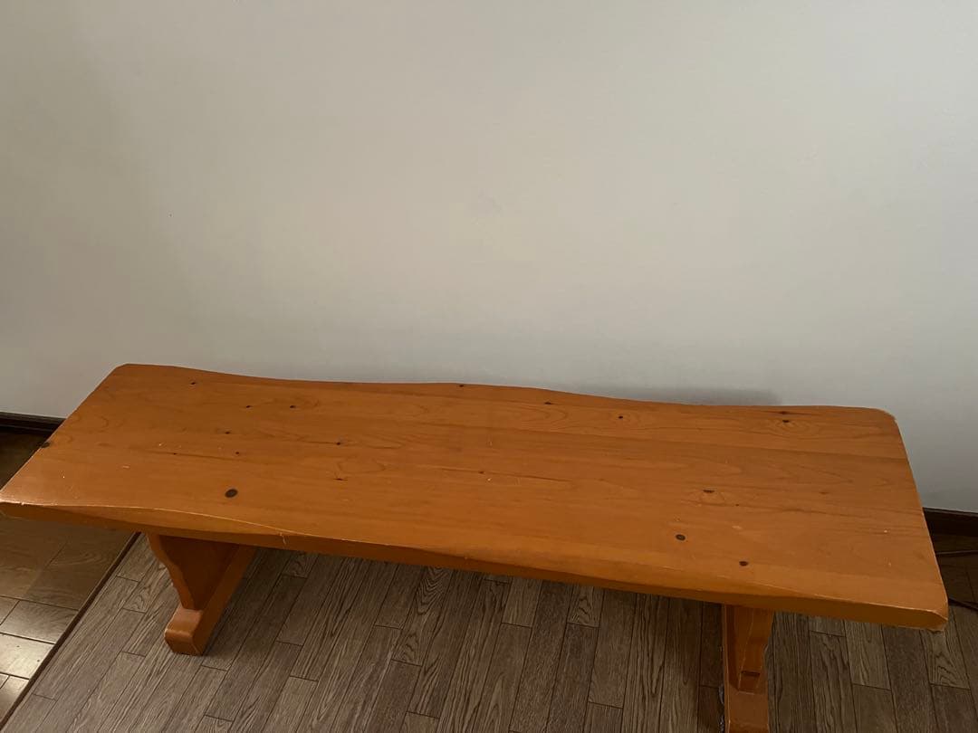 無垢材 ダイニングテーブルのベンチチェアのみ