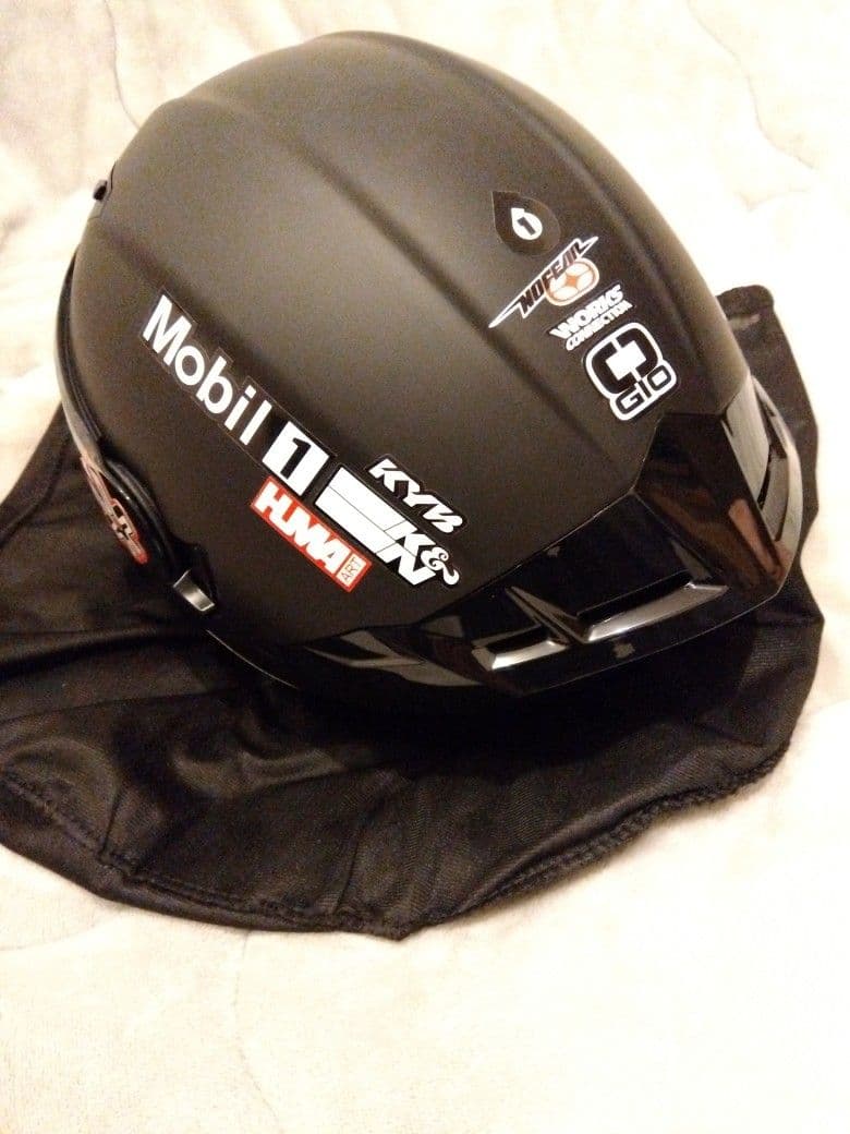 【新品・未使用】限定デザイン１点物！システムヘルメットXL『工房SSS』制作！