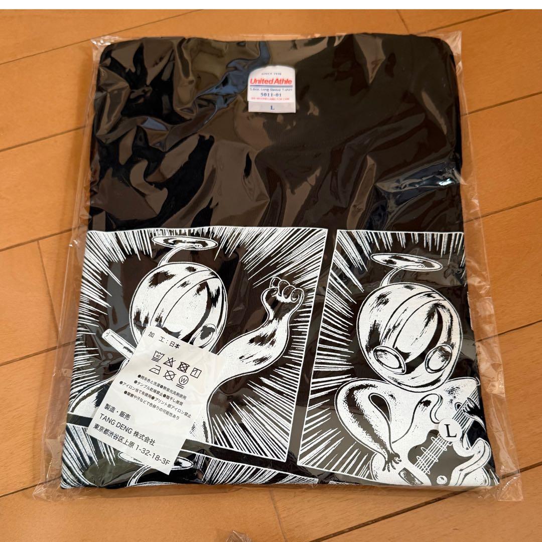 DISH// '25A/W ロングスリーブTシャツ　黒　Lサイズ