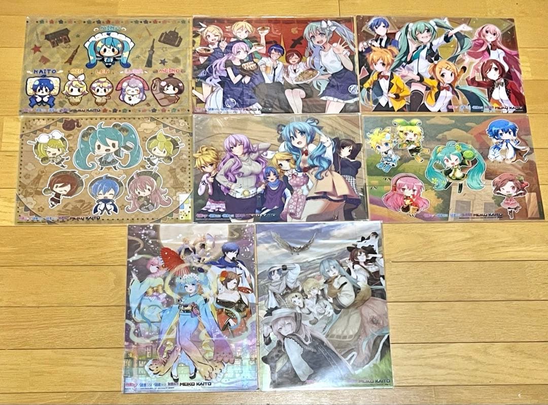 初音ミク ご当地シリーズ クリアファイル 8種セット