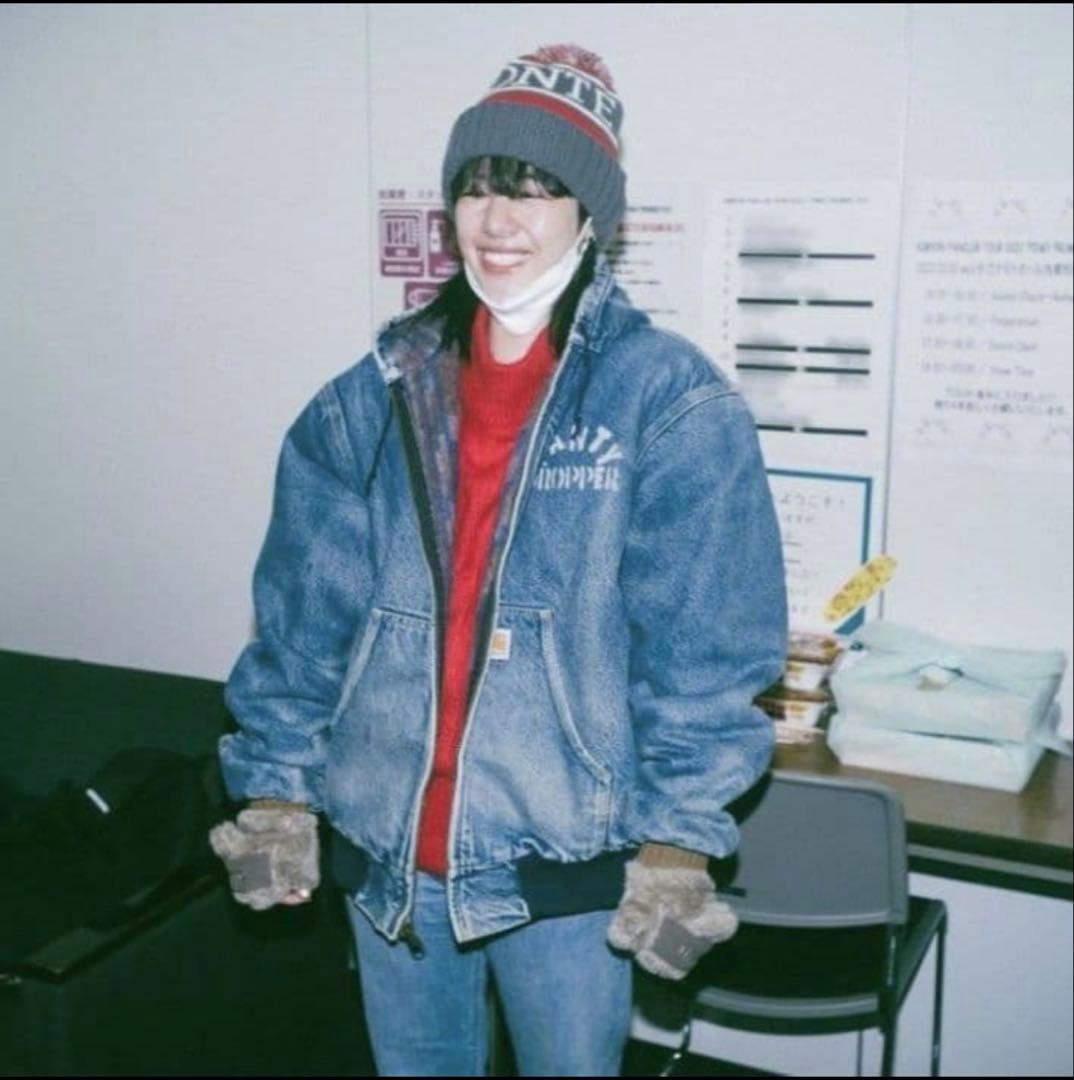 あいみょん着用カーハートサウスウエストアクティブジャケットJB848