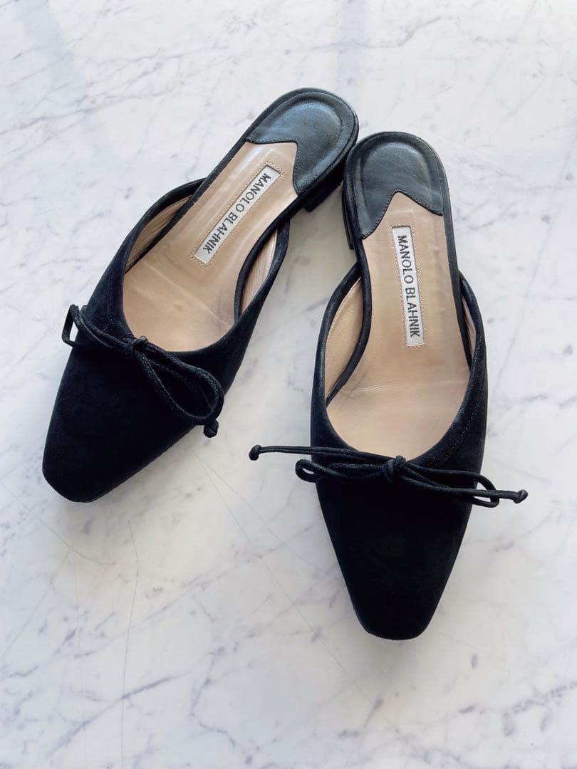 マノロブラニク Manolo Blahnik BALLERIMU バレリム　黒