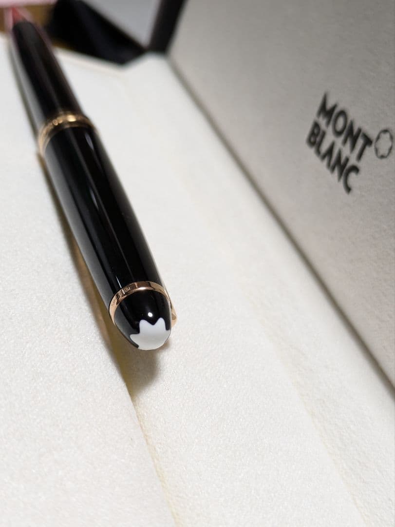 購入証明！レア90周年限定モンブラン レッドゴールド4810