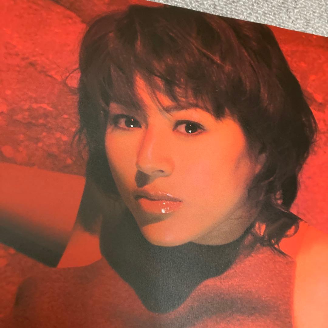 井川遥　BODY WILD FIT BOXER ポスター　美品　グンゼ　赤　２