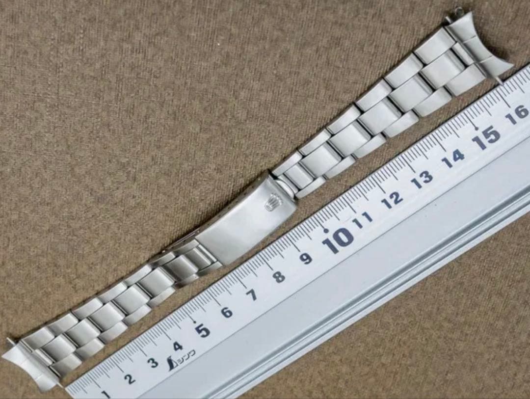 ロレックス ROLEX 3連巻き込みブレス 19mm 13コマ