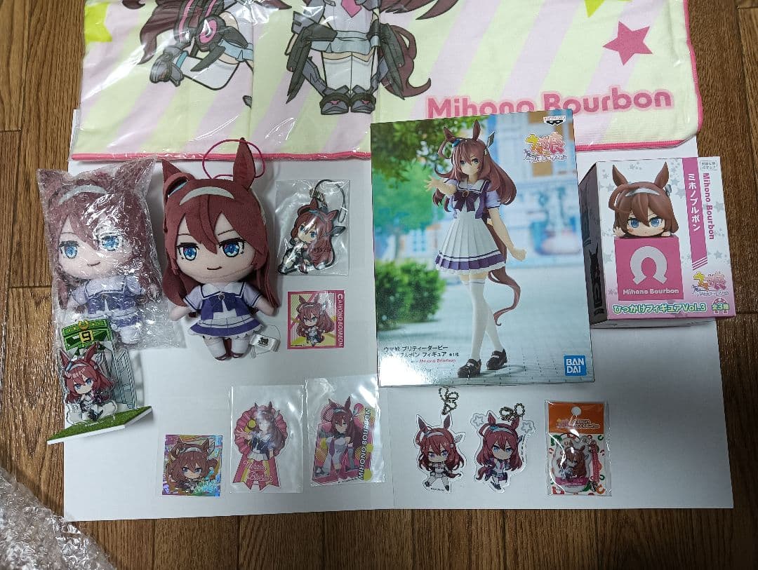 【新品未開封】ウマ娘　ミホノブルボン～栗毛のサイボーグ～＋【グッズ】まとめ売り
