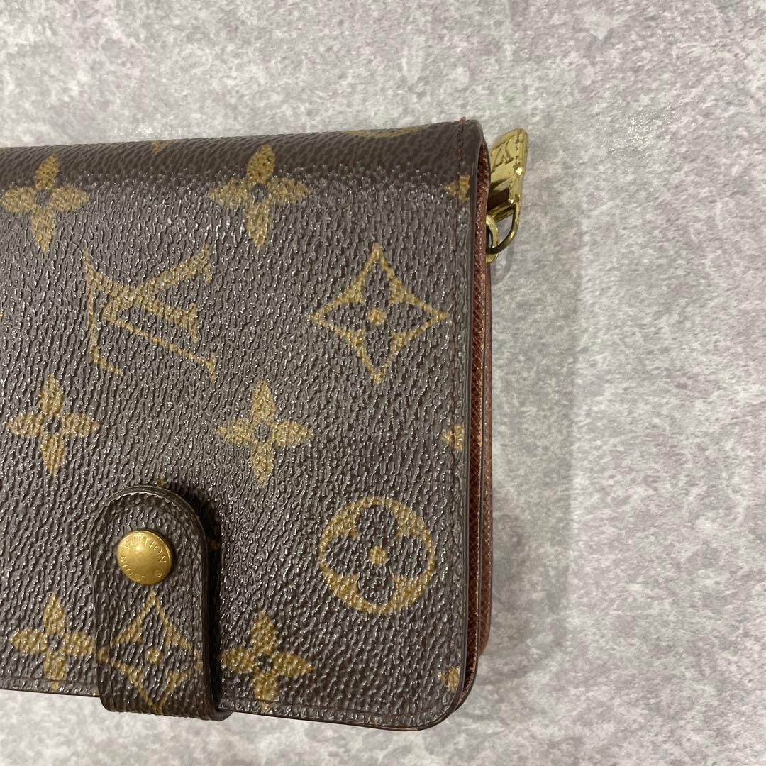 Louis Vuitton 二つ折り財布 モノグラム ブラウン