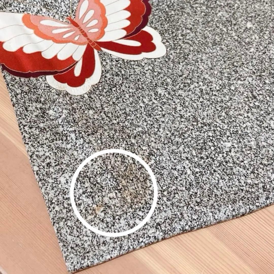 振袖　蝶々の古典柄が素敵な振袖　166cm〜180cmの方に　長尺　トールサイズ