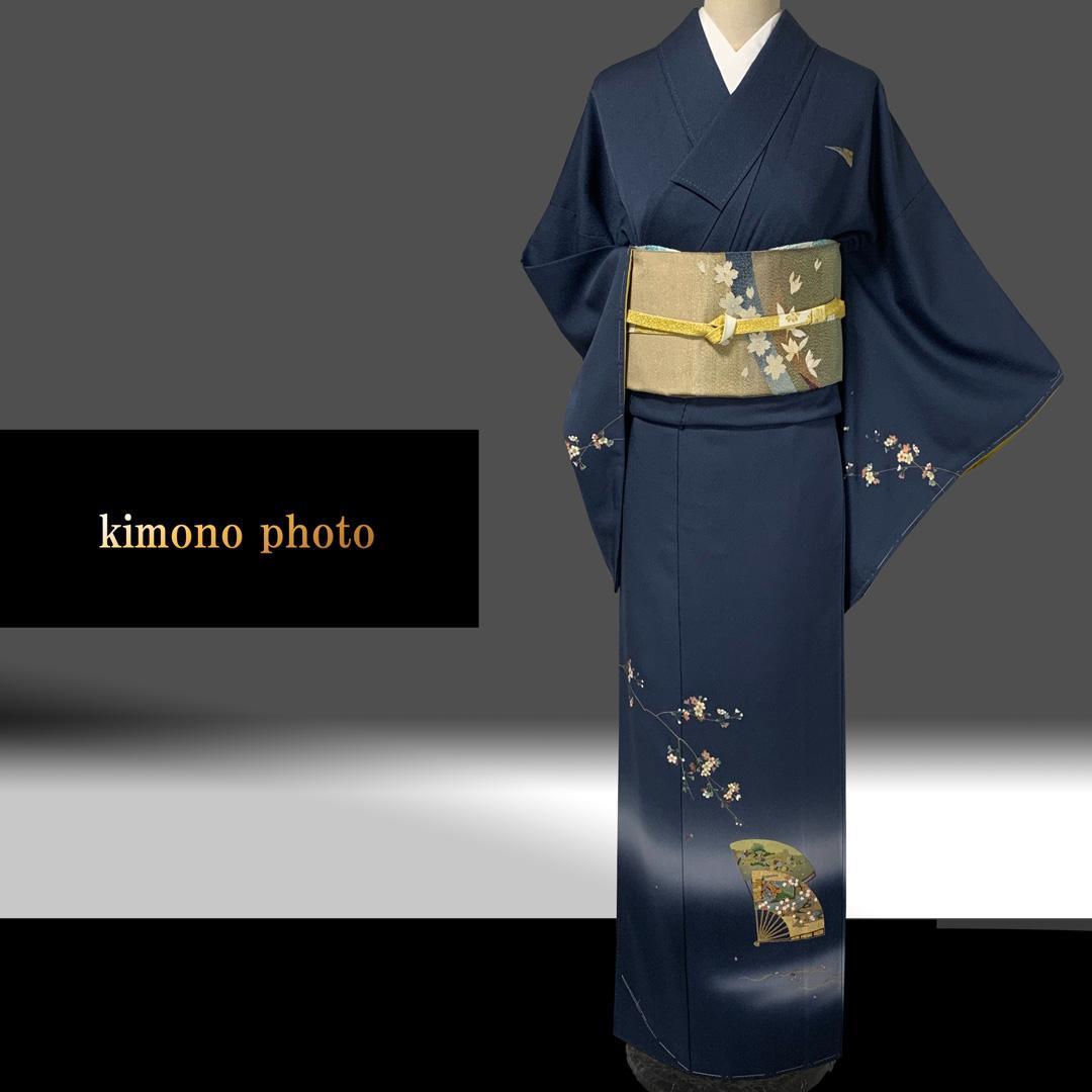 【新品、未使用】正絹【極上逸品】トールサイズ【作家物】金彩友禅 訪問着フルセット