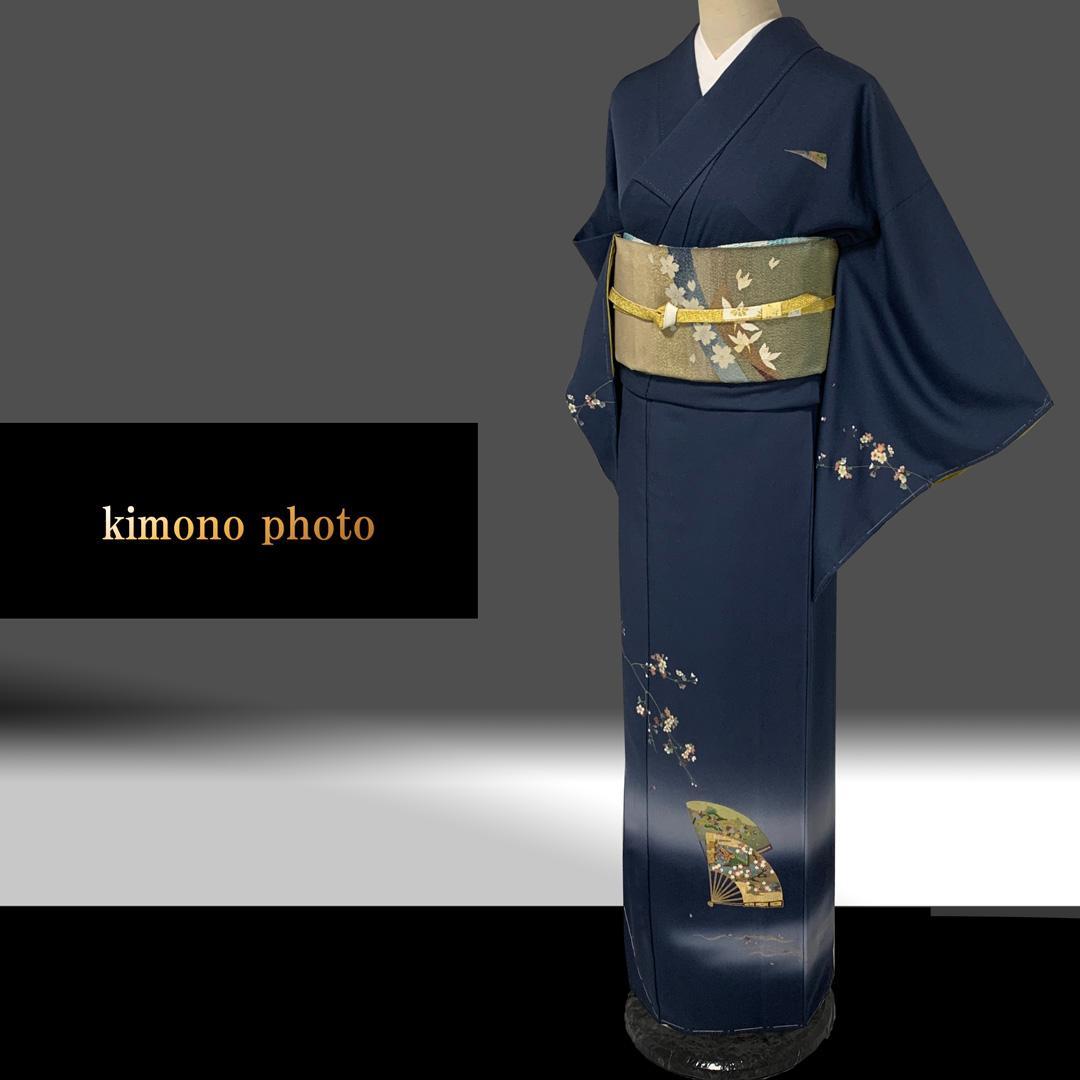 【新品、未使用】正絹【極上逸品】トールサイズ【作家物】金彩友禅 訪問着フルセット