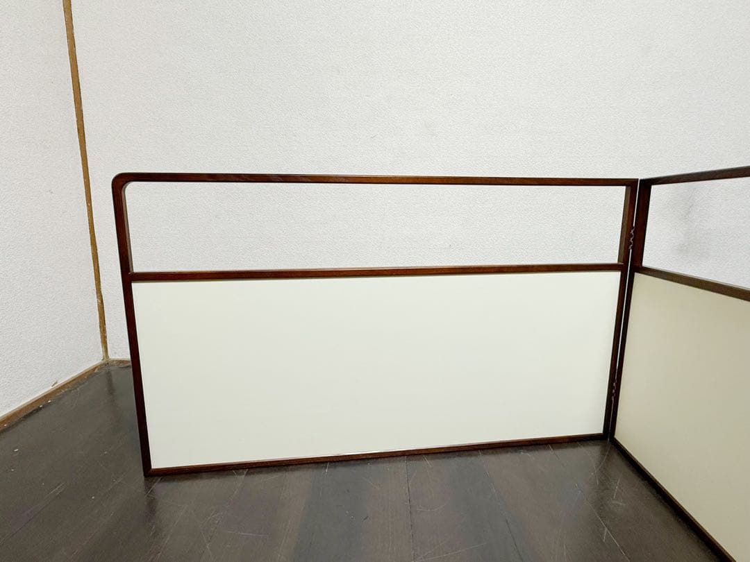 未使用 茶道具 こまつなぎ 風炉先屏風 裏白 上透かし 両面使い 元箱