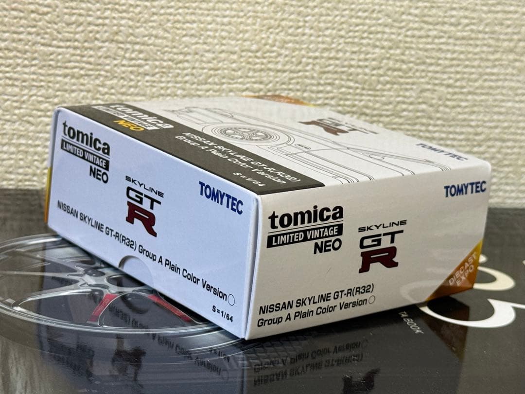 1/64 トミカトミーテックNissan GT-R R32 ミニカー、限定