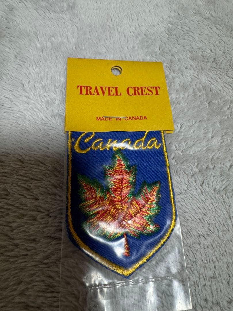 カナダ　ビンテージ　刺繍ワッペン