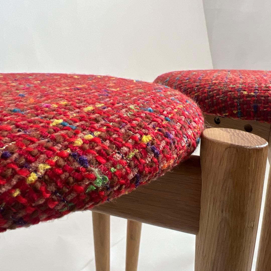 ファブリックスツール・4脚セット・送料込み