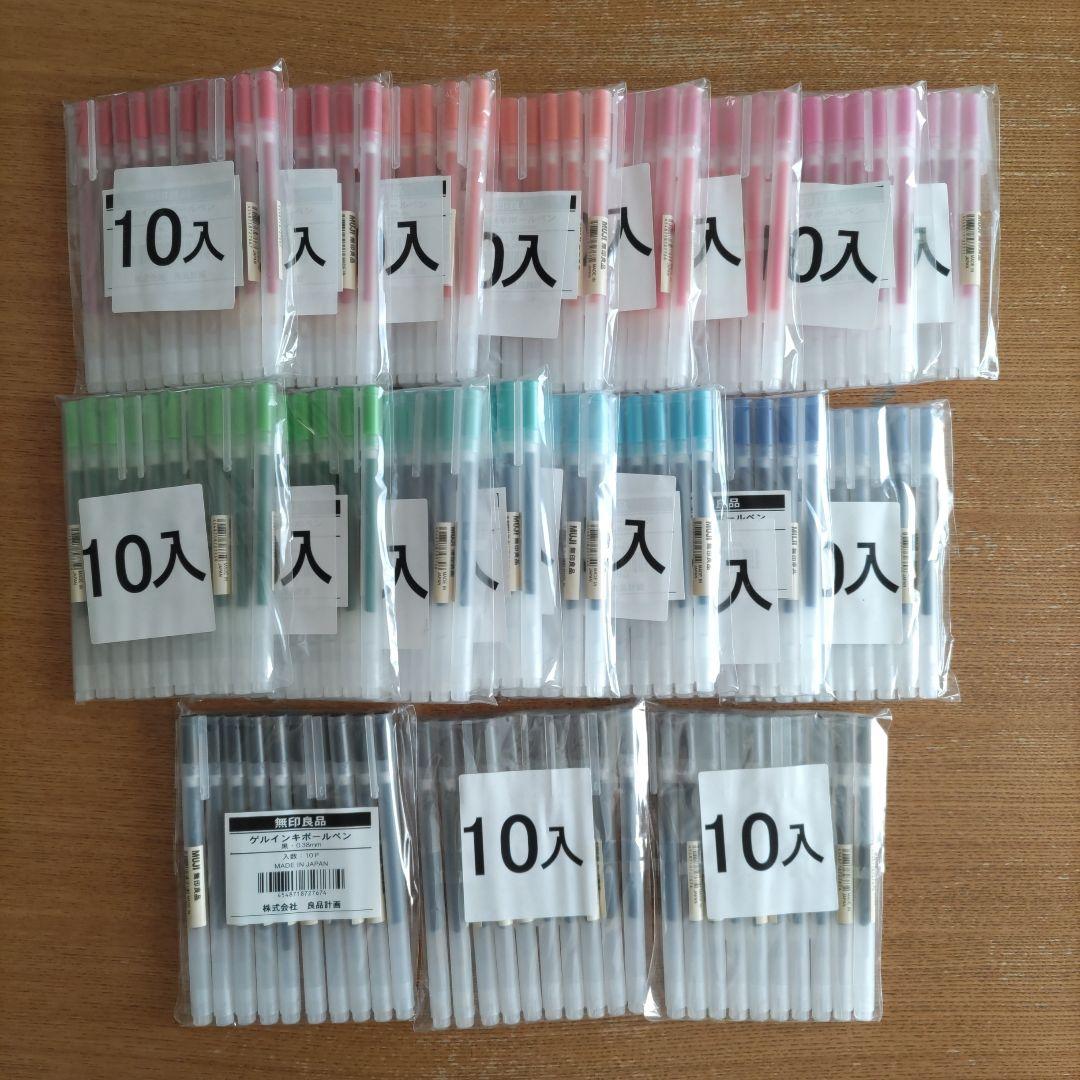 無印良品　ゲルインキボールペン　0.38ｍｍ