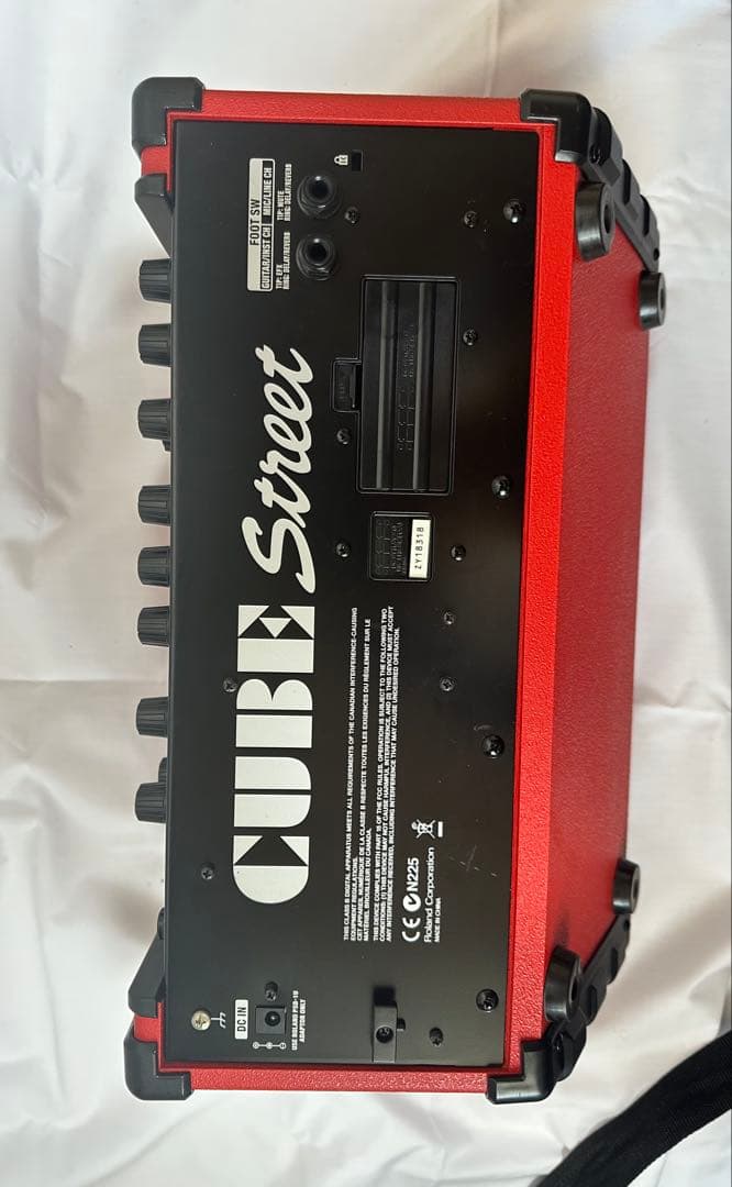 Roland CUBE STREET赤 ポータブルギターアンプ