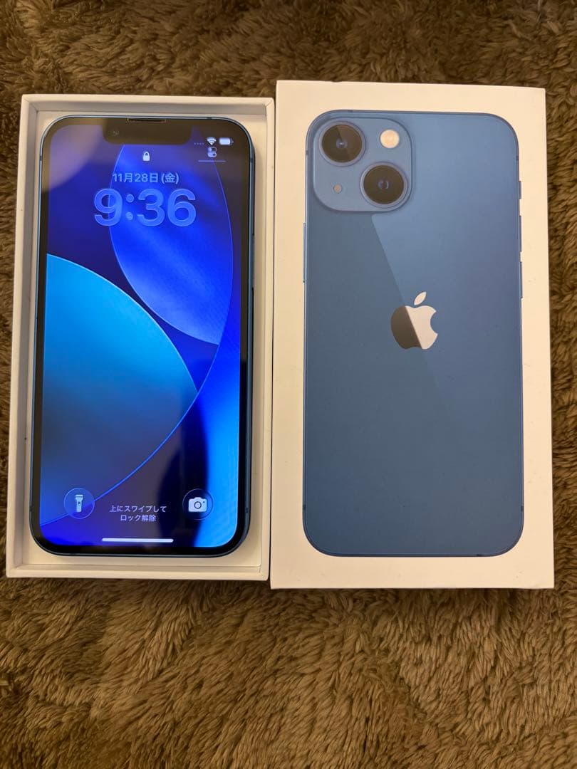 Apple iPhone 13 ブルー 本体