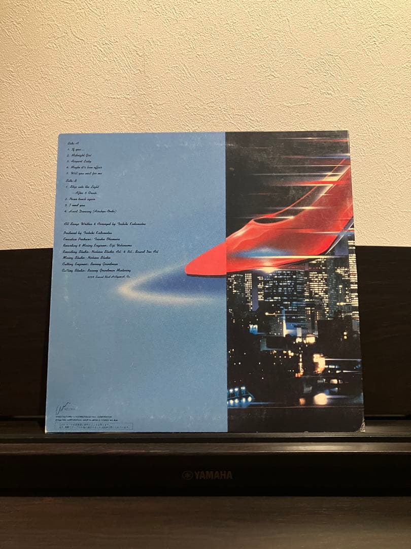 【直筆サイン付き】角松敏生After 5 Clash 初回LP RAL-8812