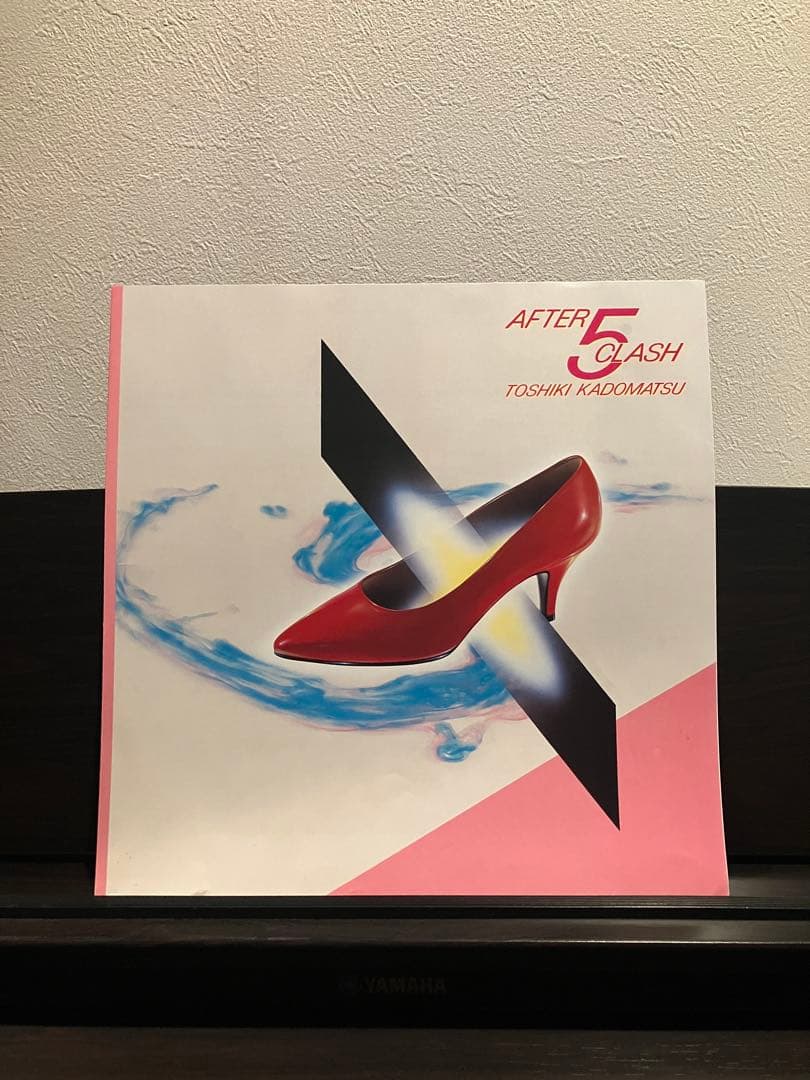 【直筆サイン付き】角松敏生After 5 Clash 初回LP RAL-8812