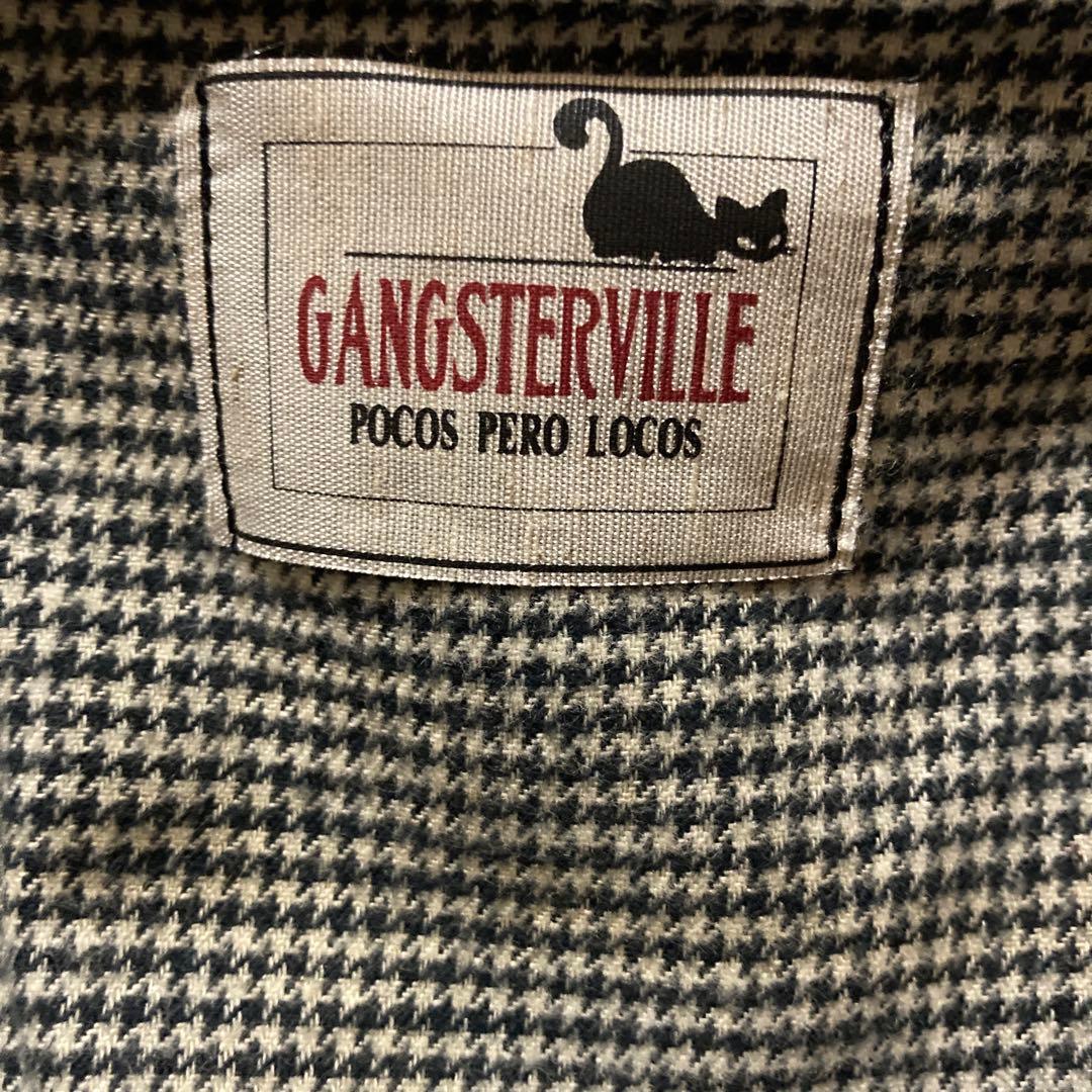 新品未使用　タグ付き　GANGSTERVILLE ダブルライダースジャケット