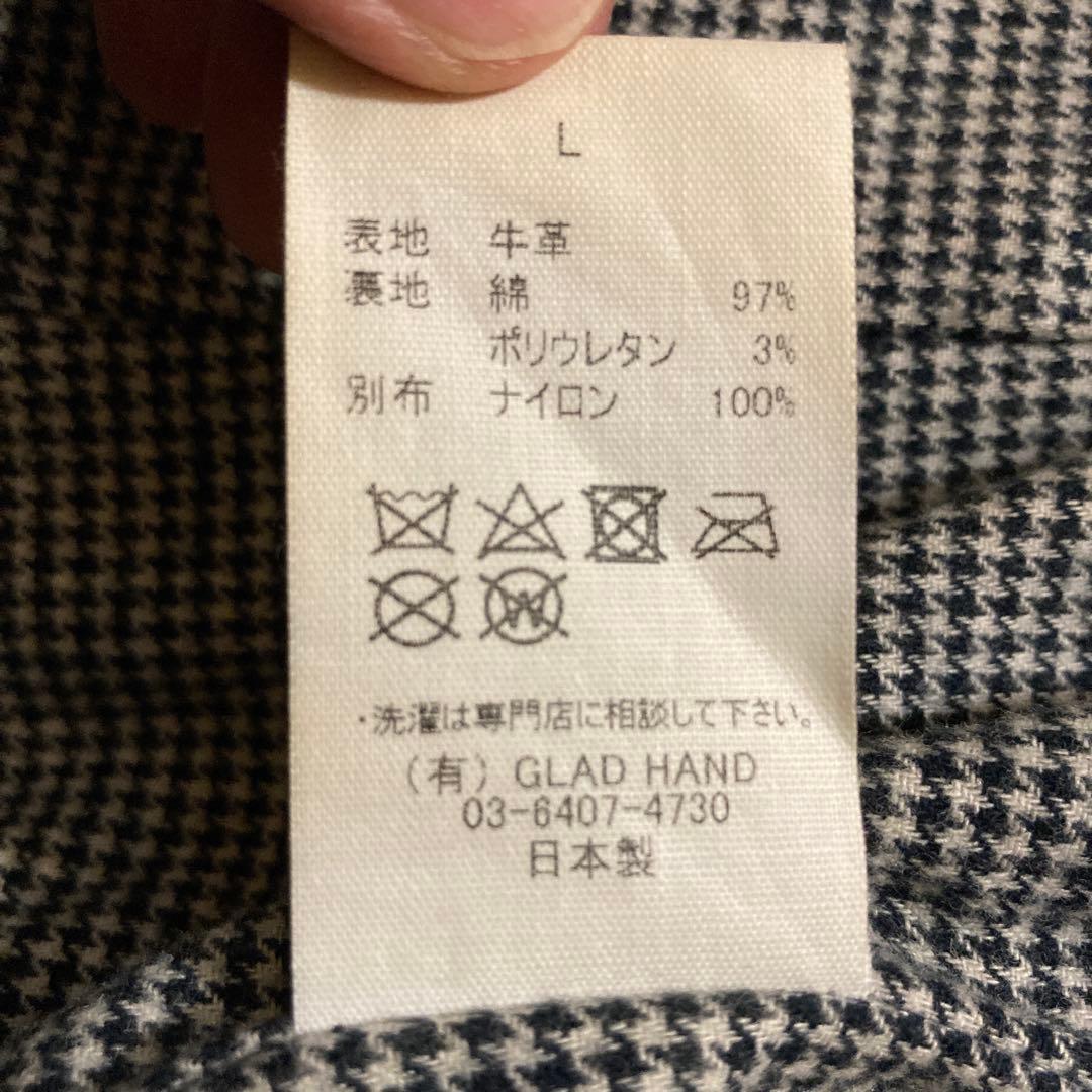 新品未使用　タグ付き　GANGSTERVILLE ダブルライダースジャケット