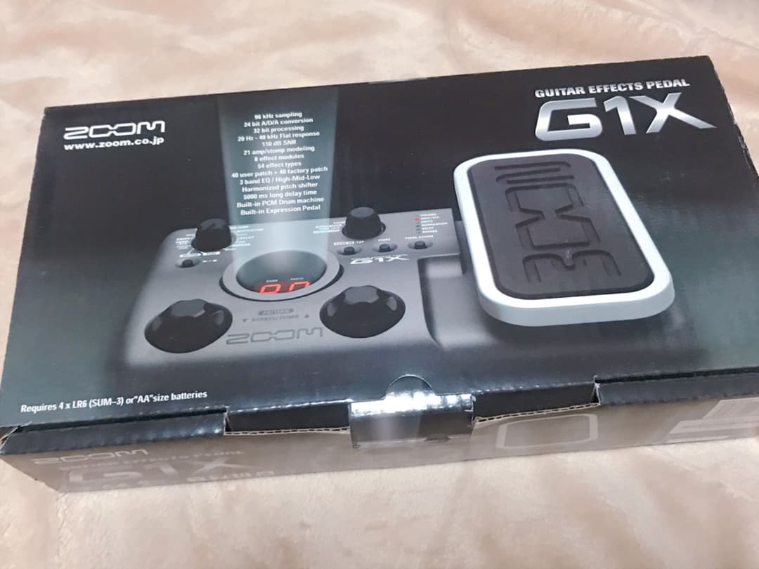 ギター エフェクター zoom G1X
